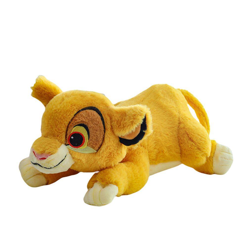 Boneca de pelúcia Simba Lion 40 cm de pelúcia amarela