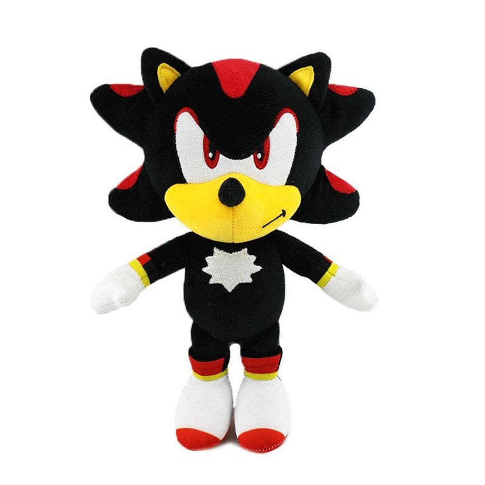 Brinquedo de boneca de pelúcia Black Sonic 25-35 cm Soft Hedgehog Plush