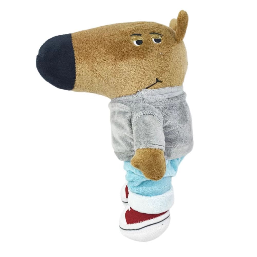 Boneca de pelúcia Chill Guy Meme Soft Grey Dog 25 cm