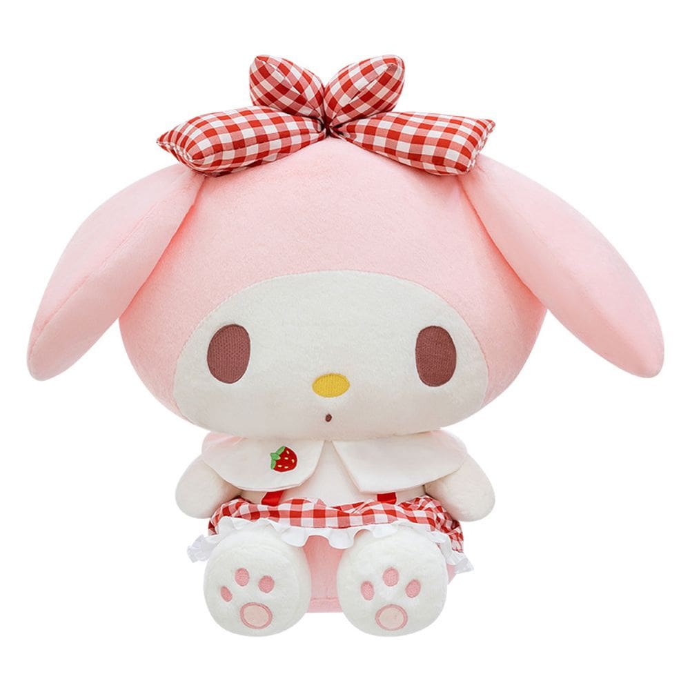 Boneca de pelúcia Sanrio My Melody 45 cm rosa para crianças e fãs