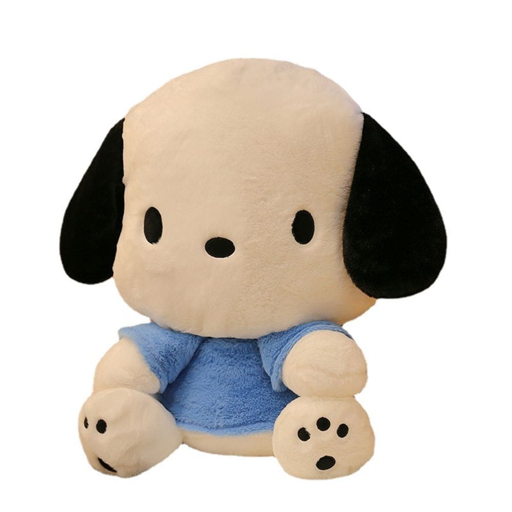 Brinquedo de pelúcia Pochacco 40cm azul de pelúcia para crianças
