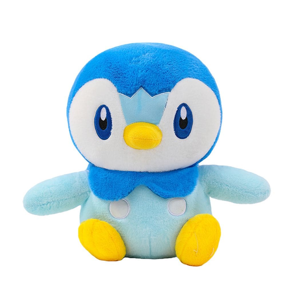 Brinquedo de boneca de pelúcia Pogaman Penguin Soft Blue 30 cm para crianças