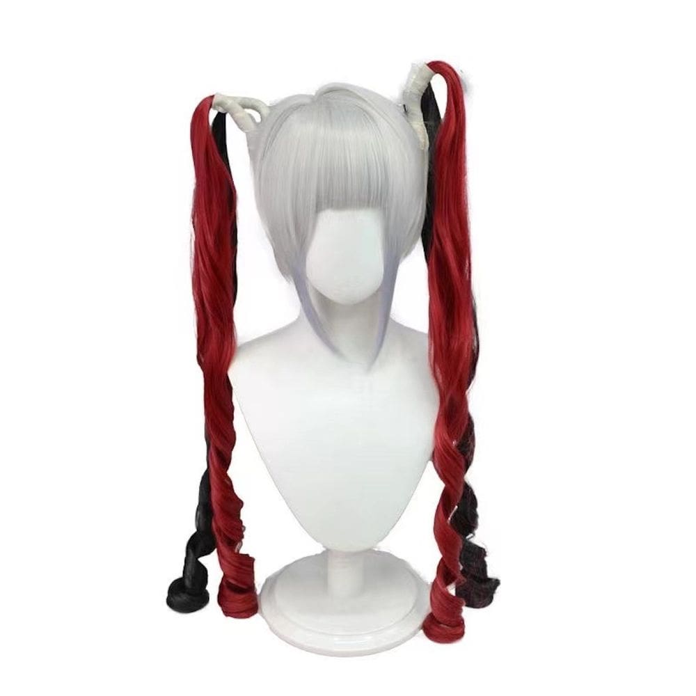Peruca de cosplay Girls In Needs Overdoseds Rains Anime 80cm