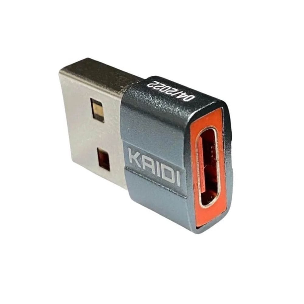 Adaptador USB para Tipo C Transmissão Rápida KD-339 Kaidi