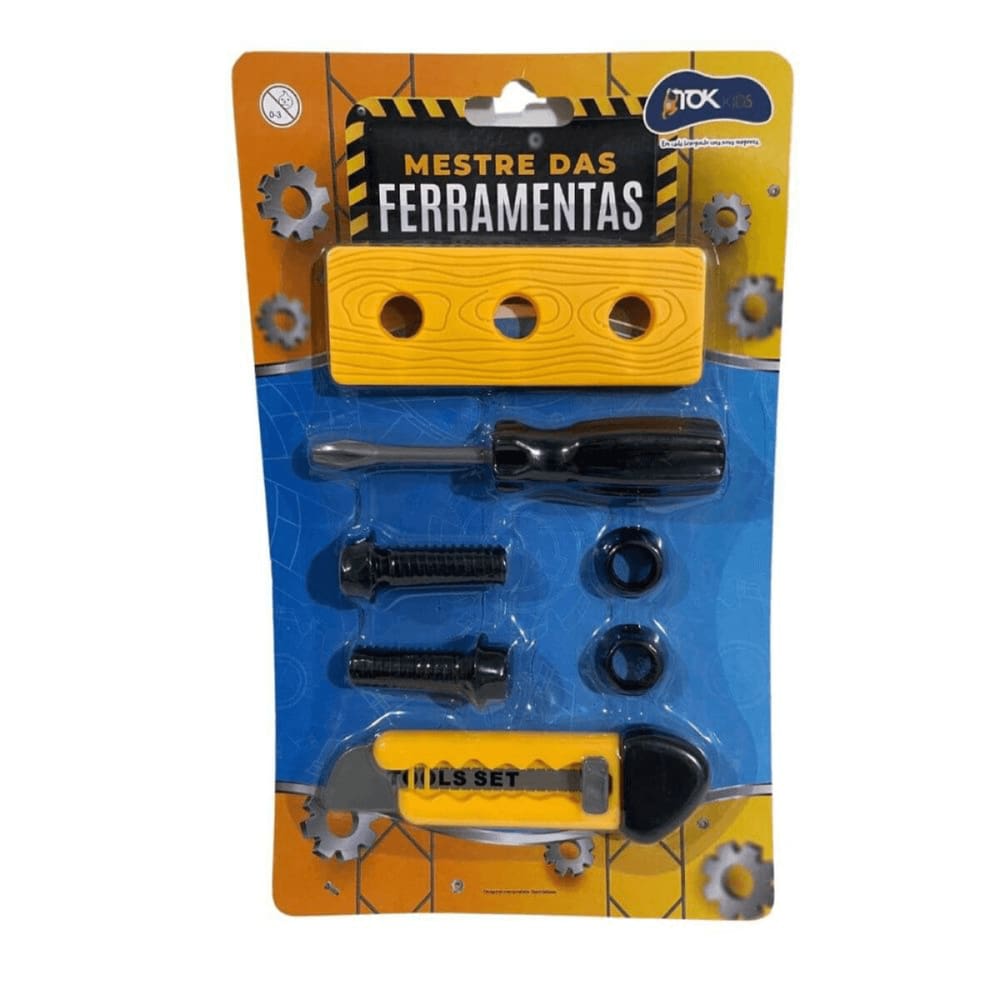 Brinquedo Ferramentas 5 Peças MT-2005 Tok Kids