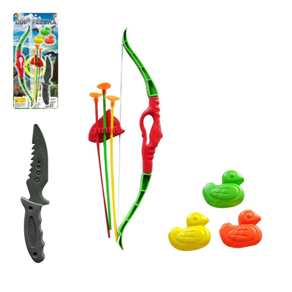 Brinquedo Arco e Flecha Plástico Com Acessórios TK-AB4187