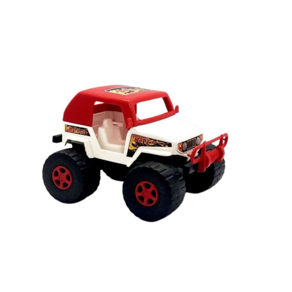 Brinquedo Carrinho Jeep com Capota Street Cars Rodzand