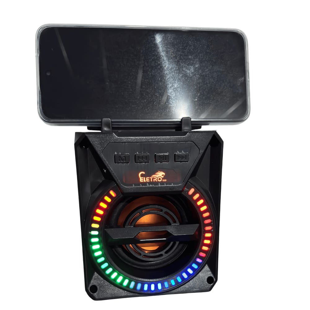 Caixa de Som Bluetooth 8W EL-1057 Eletro Mex