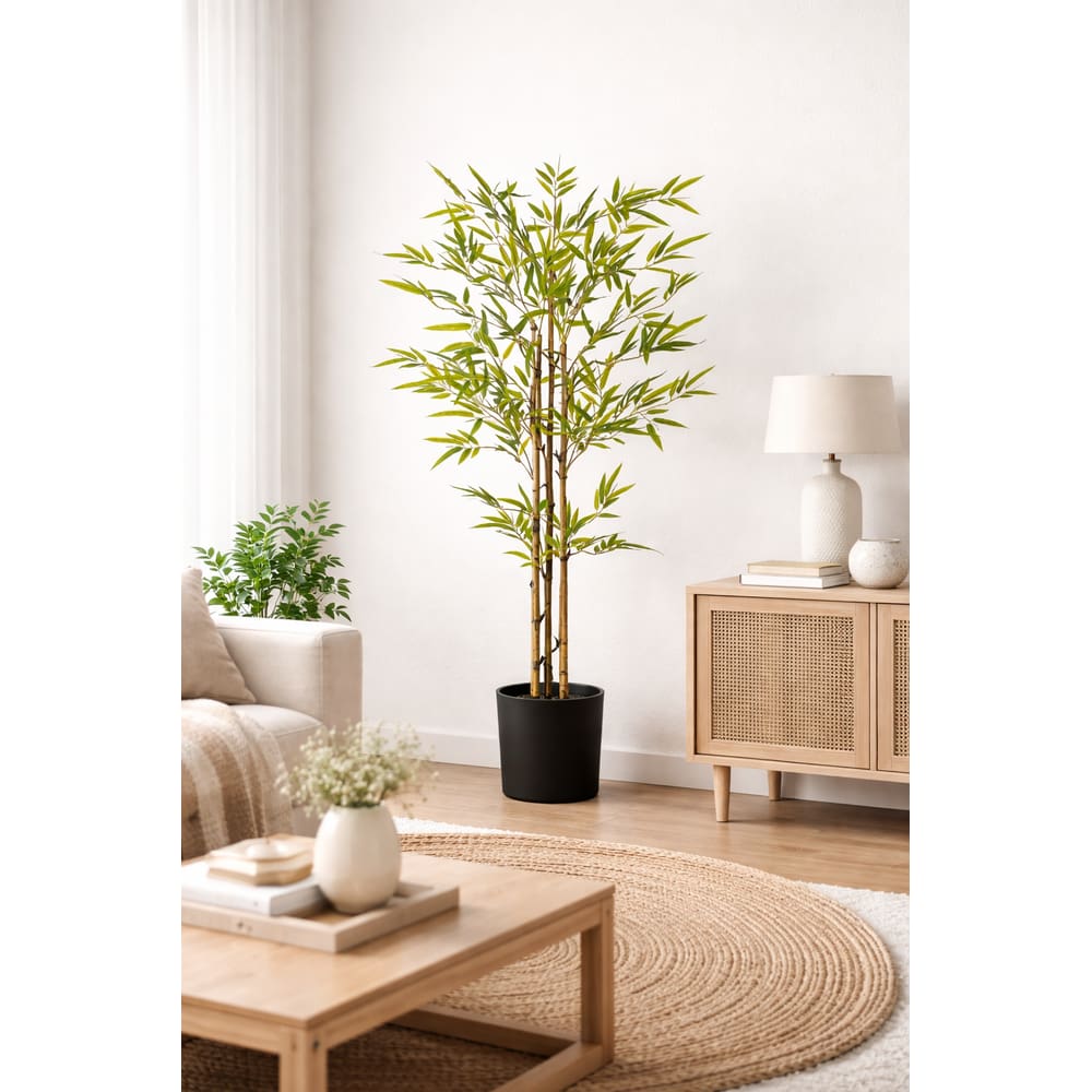 Bambu Real Toque C/Pote X467 (Verde) 1,06m