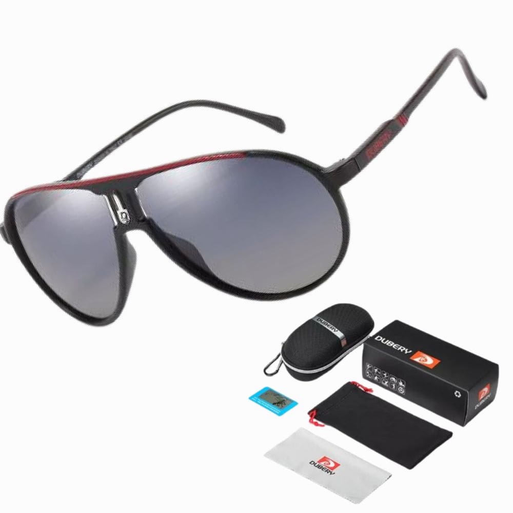 Óculos De Sol Polarizado Aviador Uv400 - D102 Kit completo