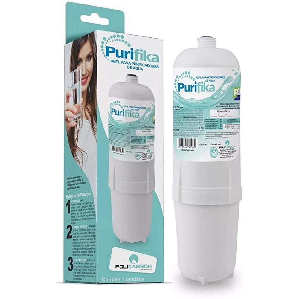 Refil Filtro Agua Purificador Soft Everest