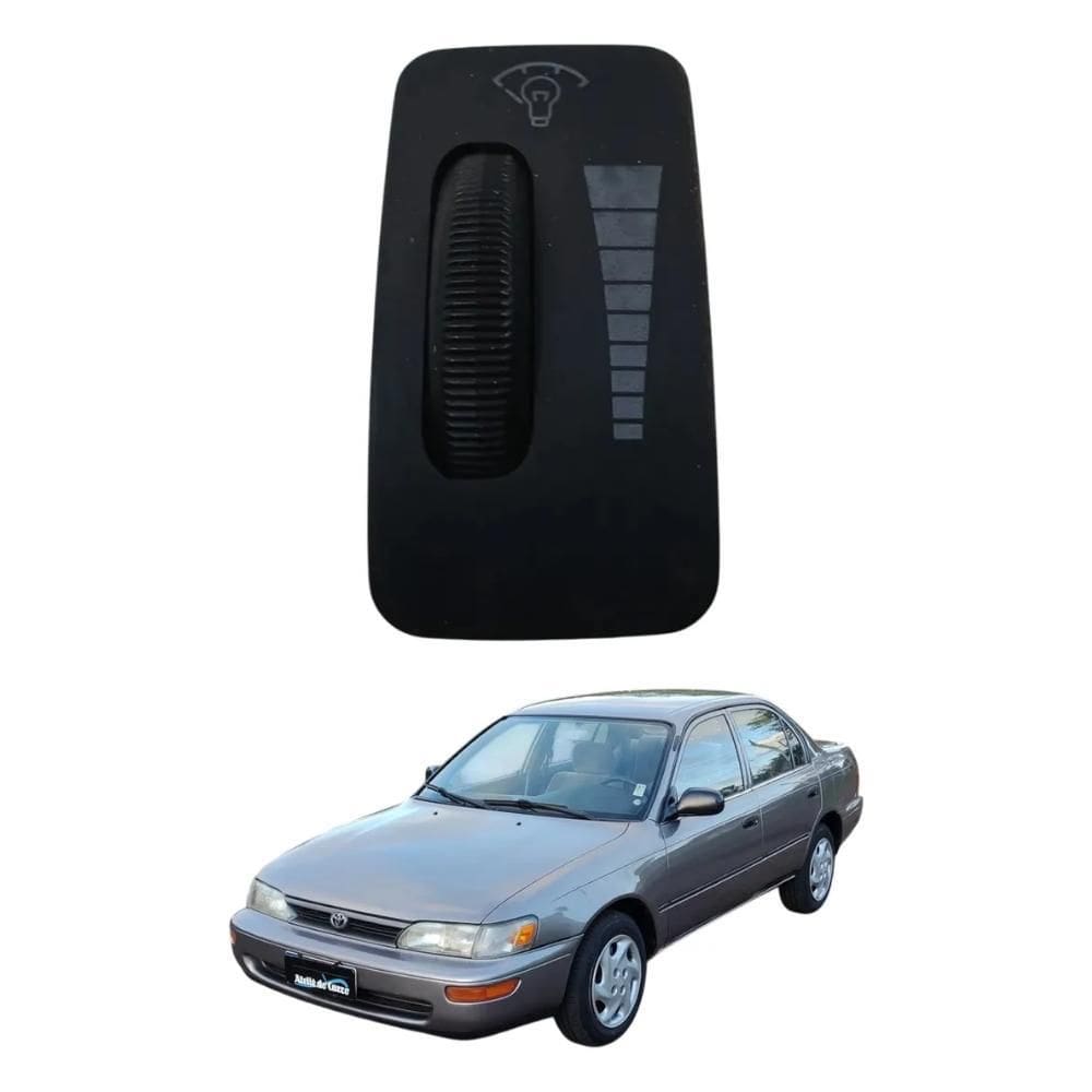 Botão Reostato Luz Painel Toyota Corolla 1993 3321B37