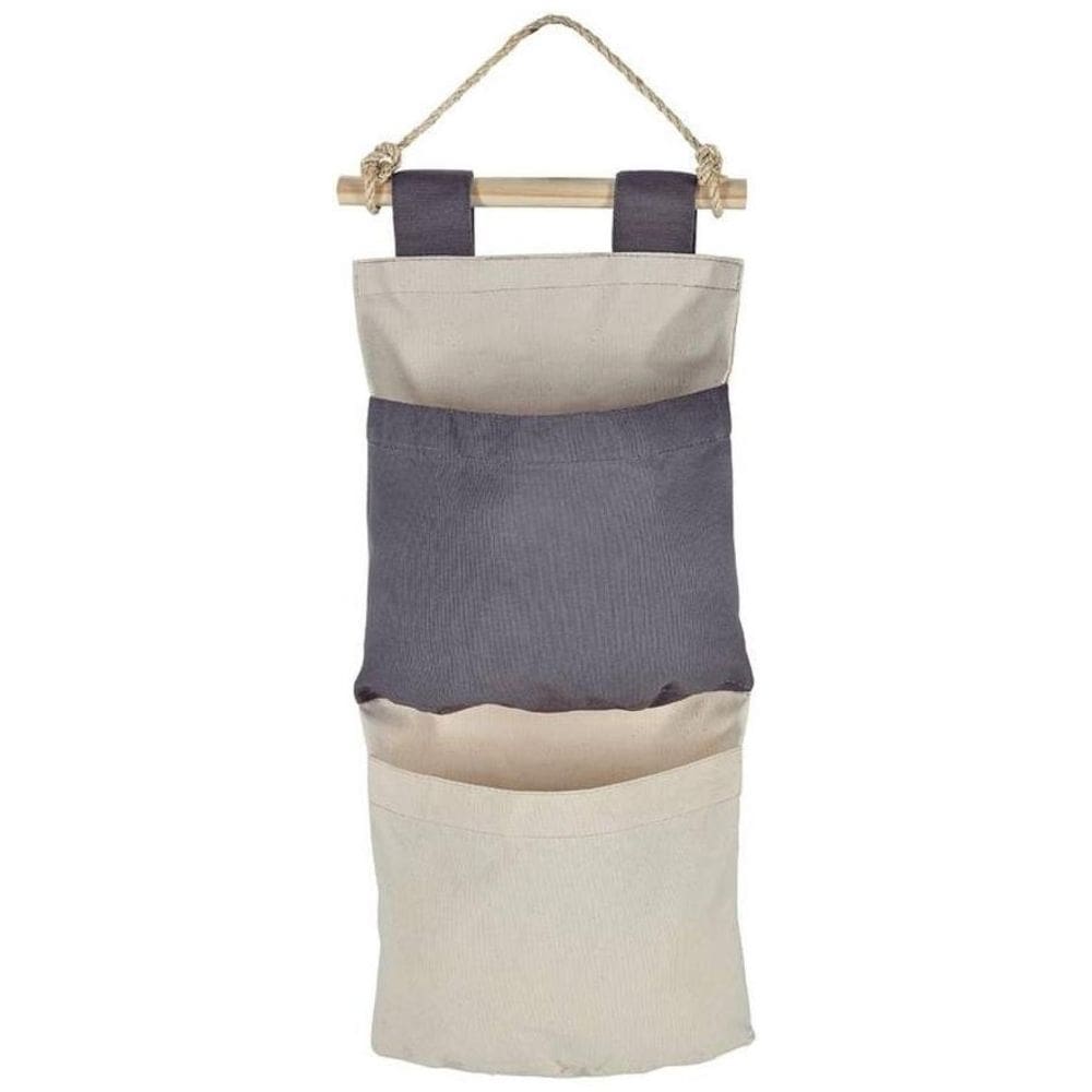 Organizador Tramontina Em Lona Com 2 Bolsos E Corda Pendurar