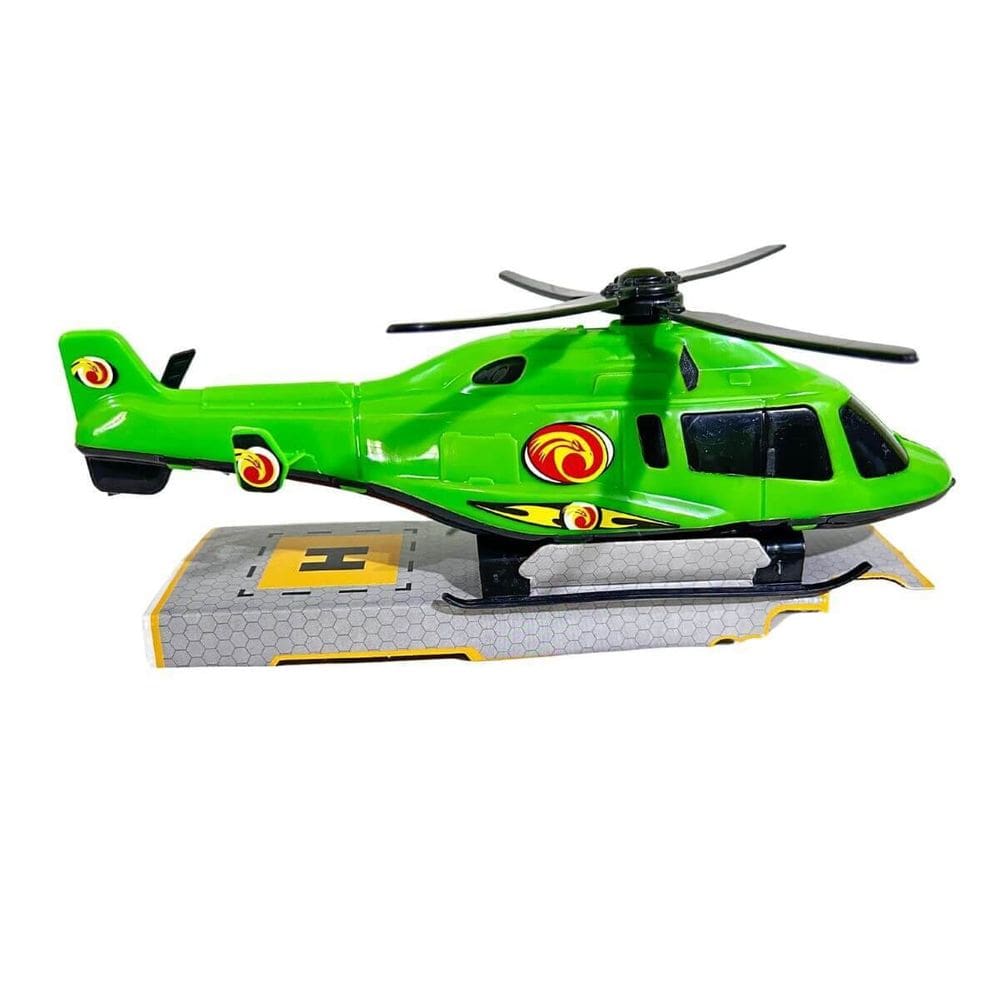 Brinquedo Helicóptero de Resgate Ação e Aventura 254 BS Toys