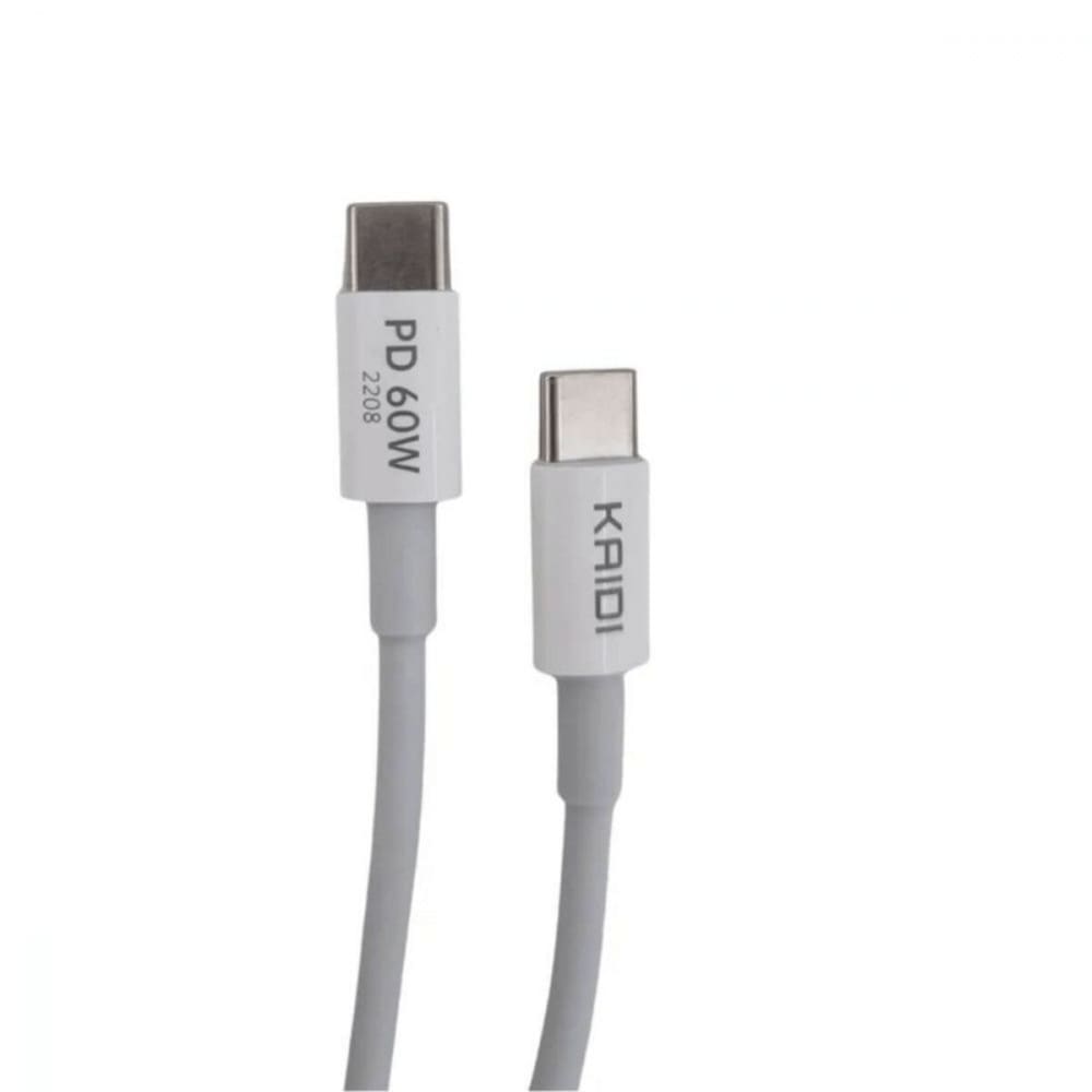 Cabo de Dados Turbo Tipo C x Tipo C 1M KD-27 Kaidi