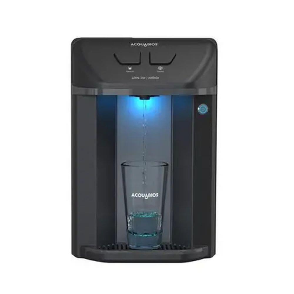 Purificador De Agua Acquabios Ultra Ice Preto/ Onix C/ Ozonio Classe A 127V