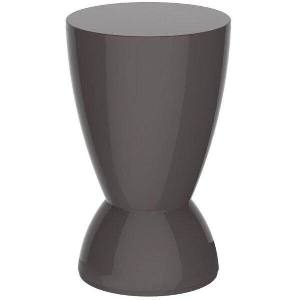 Banqueta Argo Im In área Externa E Interna Polipropileno Cinza Mushroom 54,7 Cm (altura)