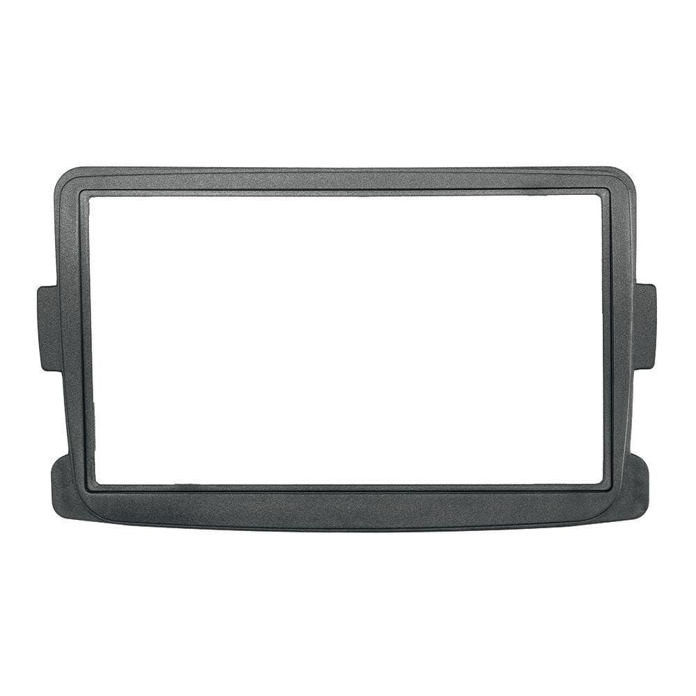 Contra Frente Plastica Permak Renault Duster Sandero 2 Din Preta