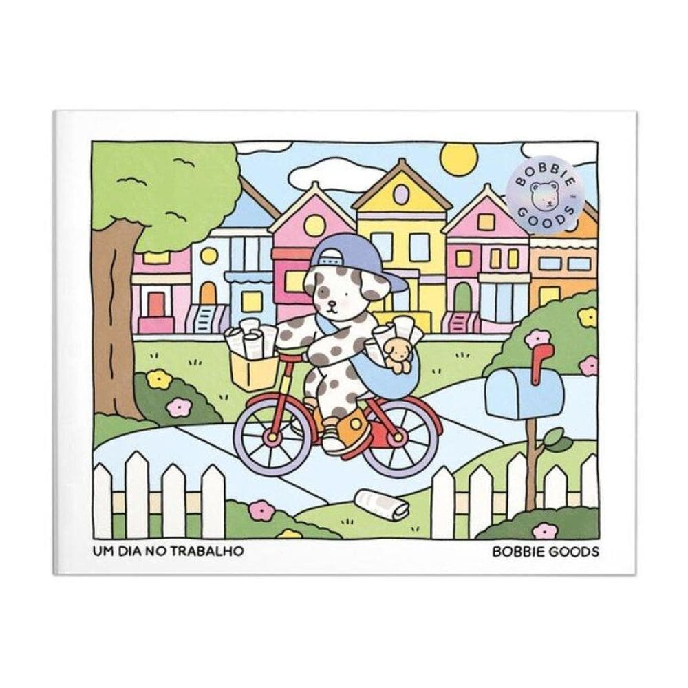 Um Dia No Trabalho (On The Job) – Livro De Colorir Oficial Bobbie Goods