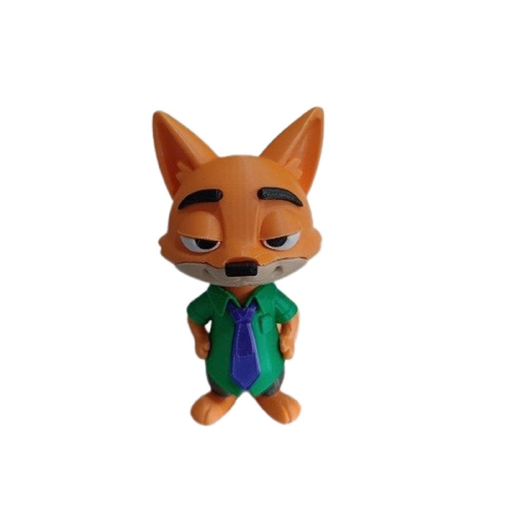 Action Figure Nick - Raposa de Zootopia para Colecionadores