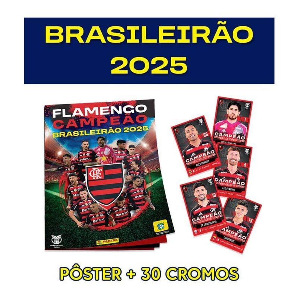 PÔSTER CAMPEÃO Brasileirão 2025