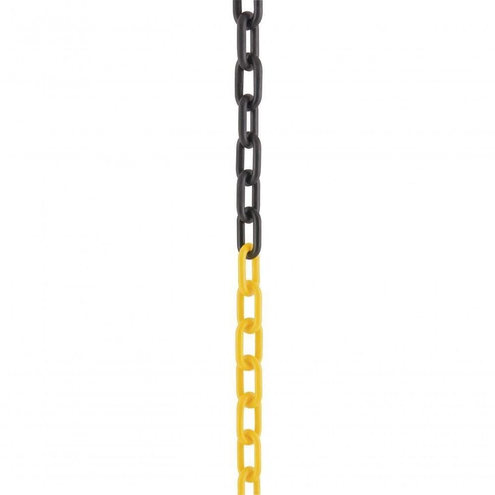 Corrente Pvc Elo 6x20x25mm Amarela/preta Com 10mts Vonder