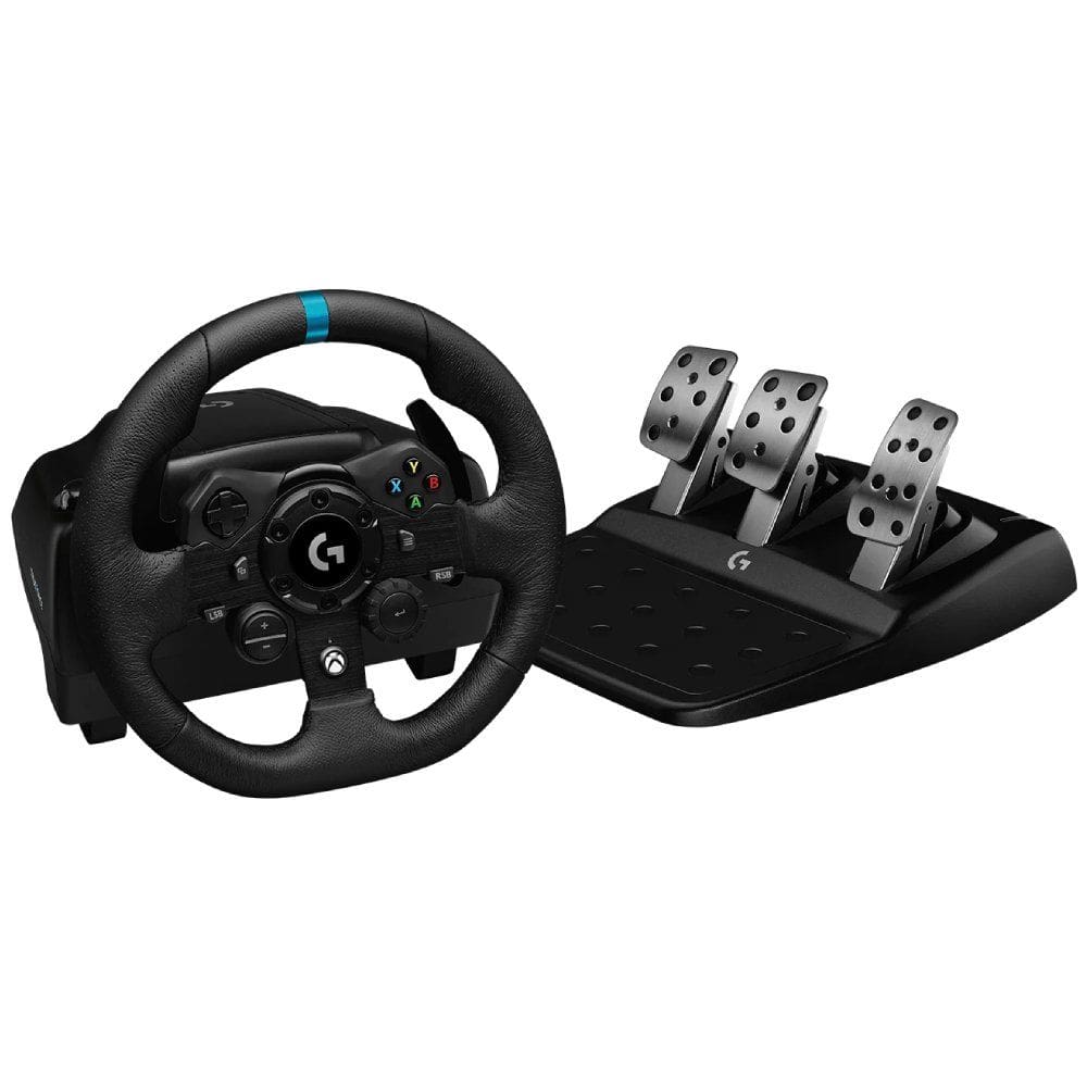 Volante Logitech G923 para Xbox Series X|S, Xbox One e PC Force Feedback TRUEFORCE - Preto