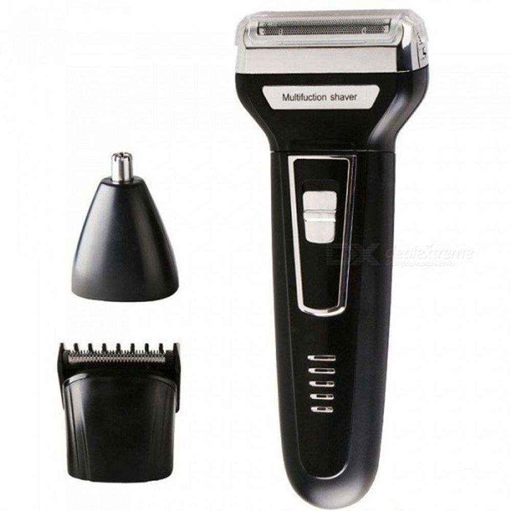 Sto47 - Maquina De Cortar Cabelo Barbeador Aparador 3 Em 1 Eletrico - Beleza