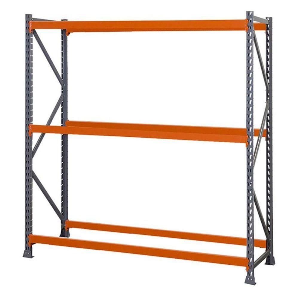 Mini Porta Pallet Inicial 1,8x0,8x2m Estante De Armazenagem Com 3 Níveis 500kg