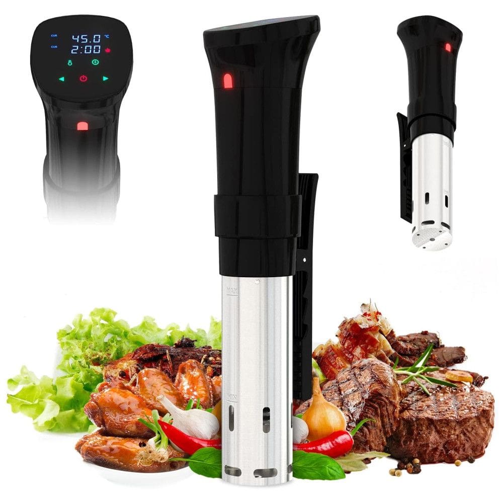 Termocirculador Elétrico Ultra Silencioso e Controle de Temperatura, 1100W, 110v, APQ SUPPLY, Preto