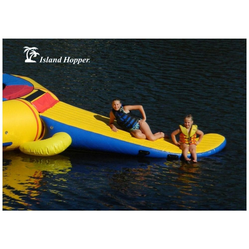 Acessório de Plataforma Aquática Deslizante Cauda de Monstro, e, ISLAND HOPPER, Amarelo