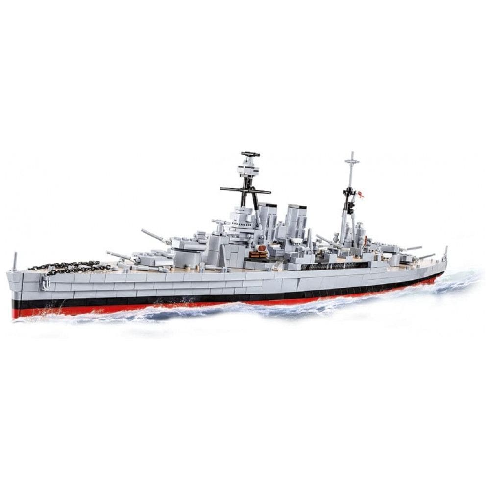 Kit de Construção Navio Toys HC com 2613 Peças, COBI 4830, Cinza