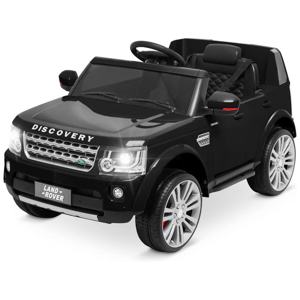 Kidzone Carrinho, Carro Elétrico SUV, 2 lugares, 12V, c, controle remoto, USB MP3, 4 km, h, 3 a 6 anos, preto