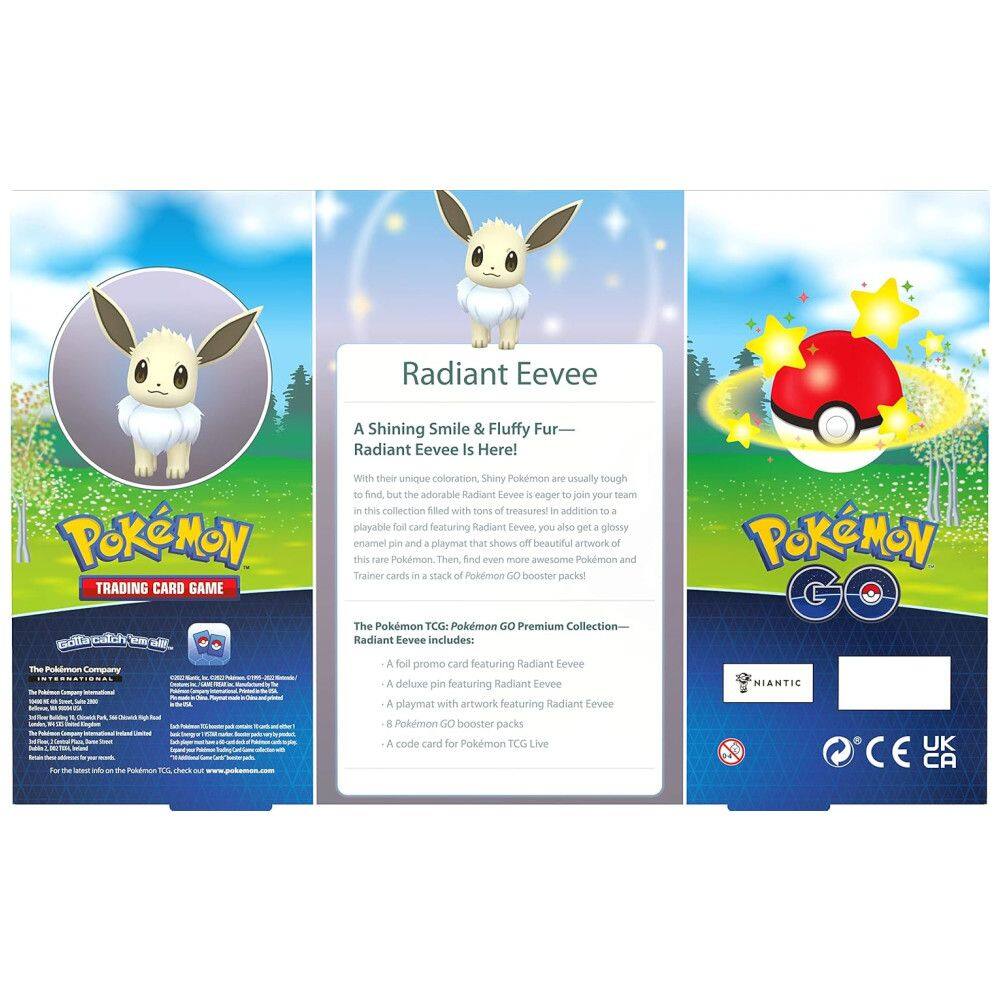ポケモンカードゲーム PokemonGOPremiumCollection Radiant Eevee TCG Coleção Premium Radiant Eevee, POKEMON | Casas Bahia