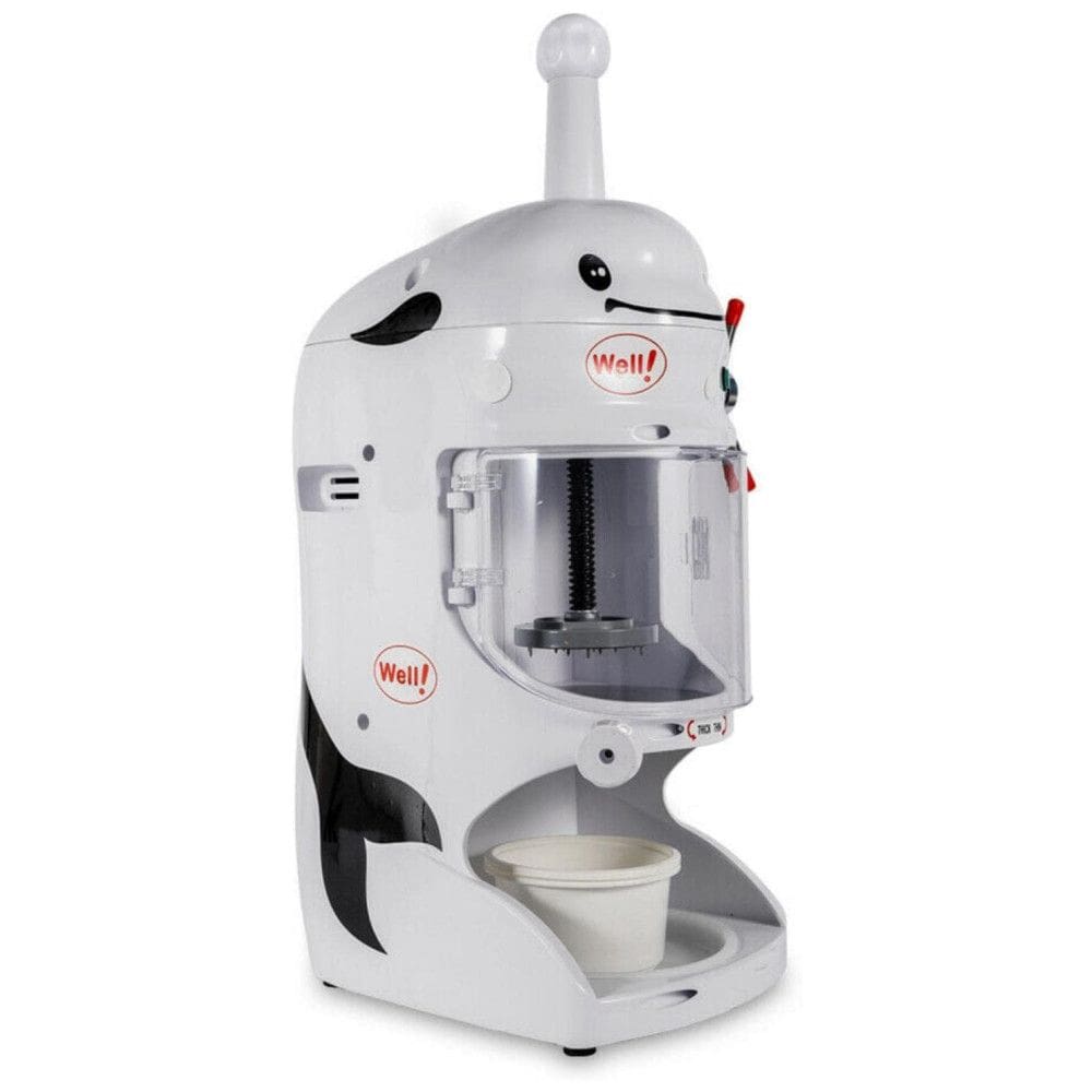 Máquina de Raspadinha Elétrica Profissional em Aço Inoxidável, Weel, 110V 350W