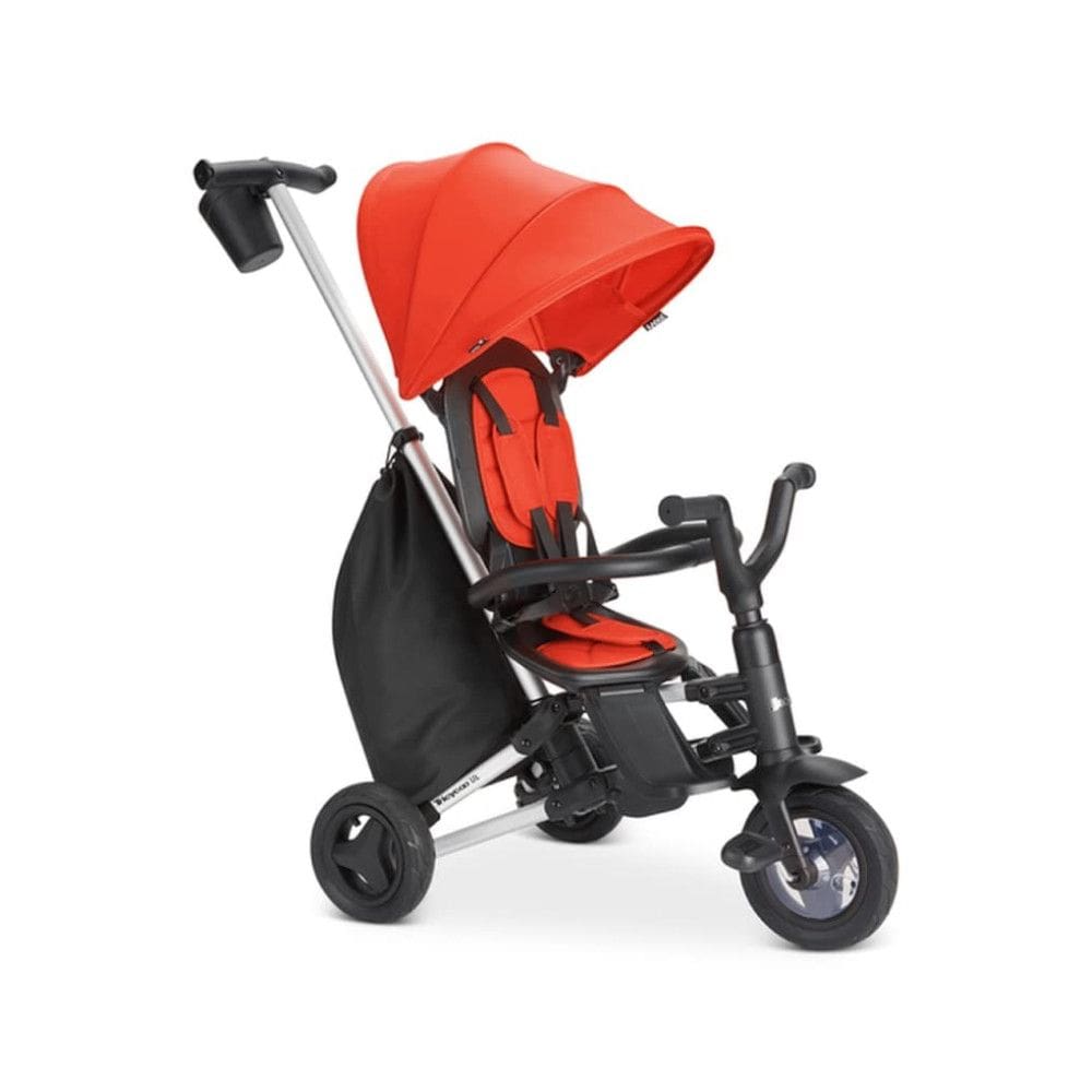 Triciclo Infantil para Passeio com Assento Ajustável 8 Estágios, Idade Recomendada 6 Meses a 5 Anos, JOOVY 1103, Laranja claro