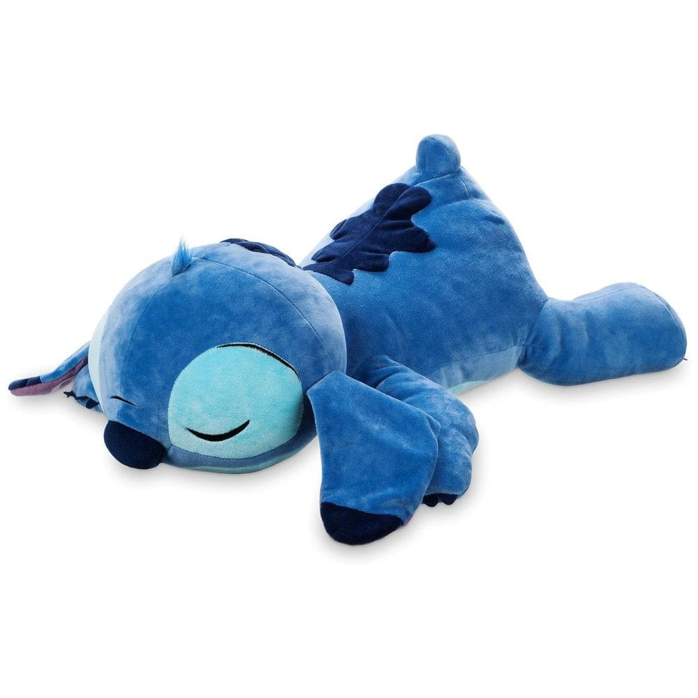 Pelúcia Stitch com Garras de Feltro e Orelhas Macias e Flexíveis para Crianças e Adultos, Disney, Azul