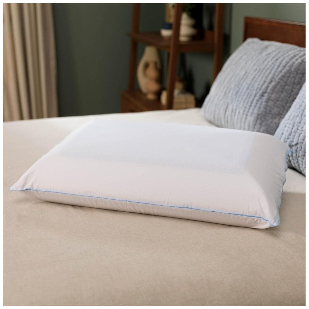 Travesseiro King Antialérgico com Capa de Algodão Premium, 88 x, 1 UN, TEMPUR PEDIC 15440325P, Branco