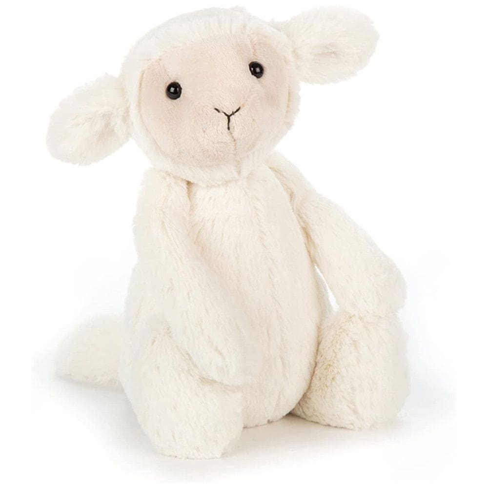 Bashful Ovelha de Pelúcia para Crianças a partir de 1 Ano, JELLYCAT BAS3LUS, Branco