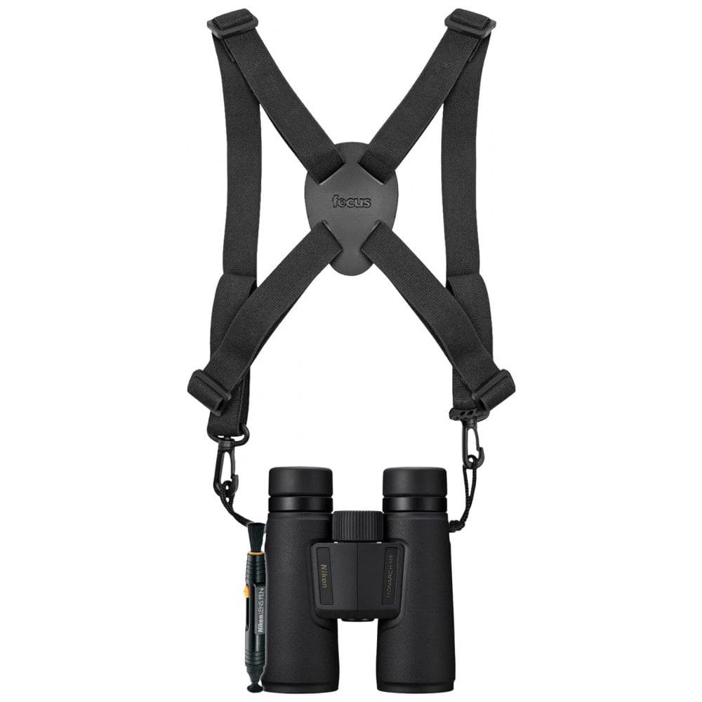 Binóculos 8x42 com Caneta para Lente e Bolsa de zenamento, Visão 914 Metros, NIKON, Preto