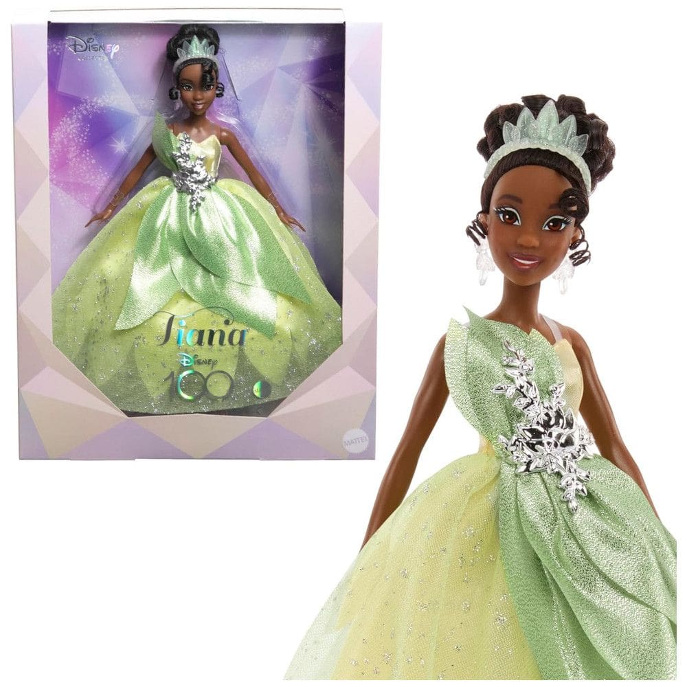 Boneca Colecionável Tiana para Comemorar os 100 Anos de Maravilhas da Disney, Mattel