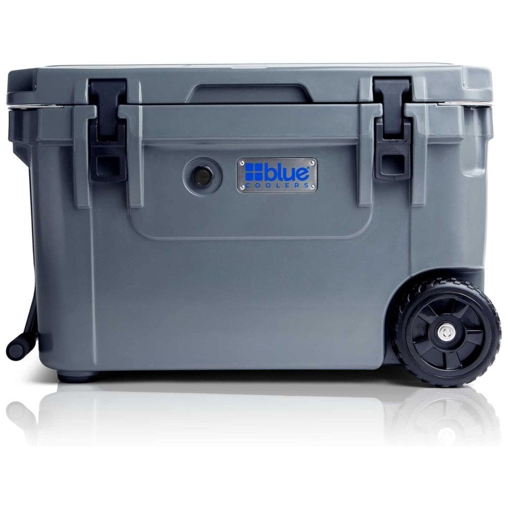 Cooler Térmico Portátil 60 Litros com Alça e Rodas, Blue Coolers, Cinza