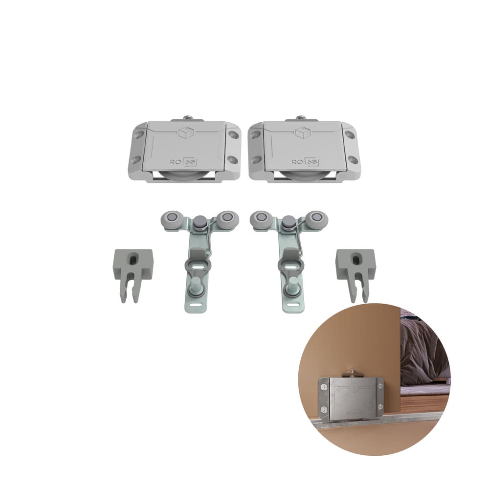 Kit Sistema Para Porta de Correr Ro-654025 Prime
