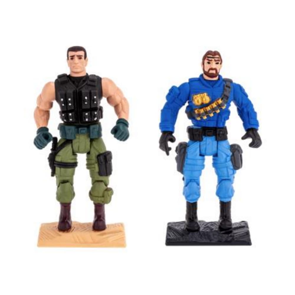 Cronos x Shark - SOS Commandos - Cartela com 2 Figuras e Acessórios - Gulliver