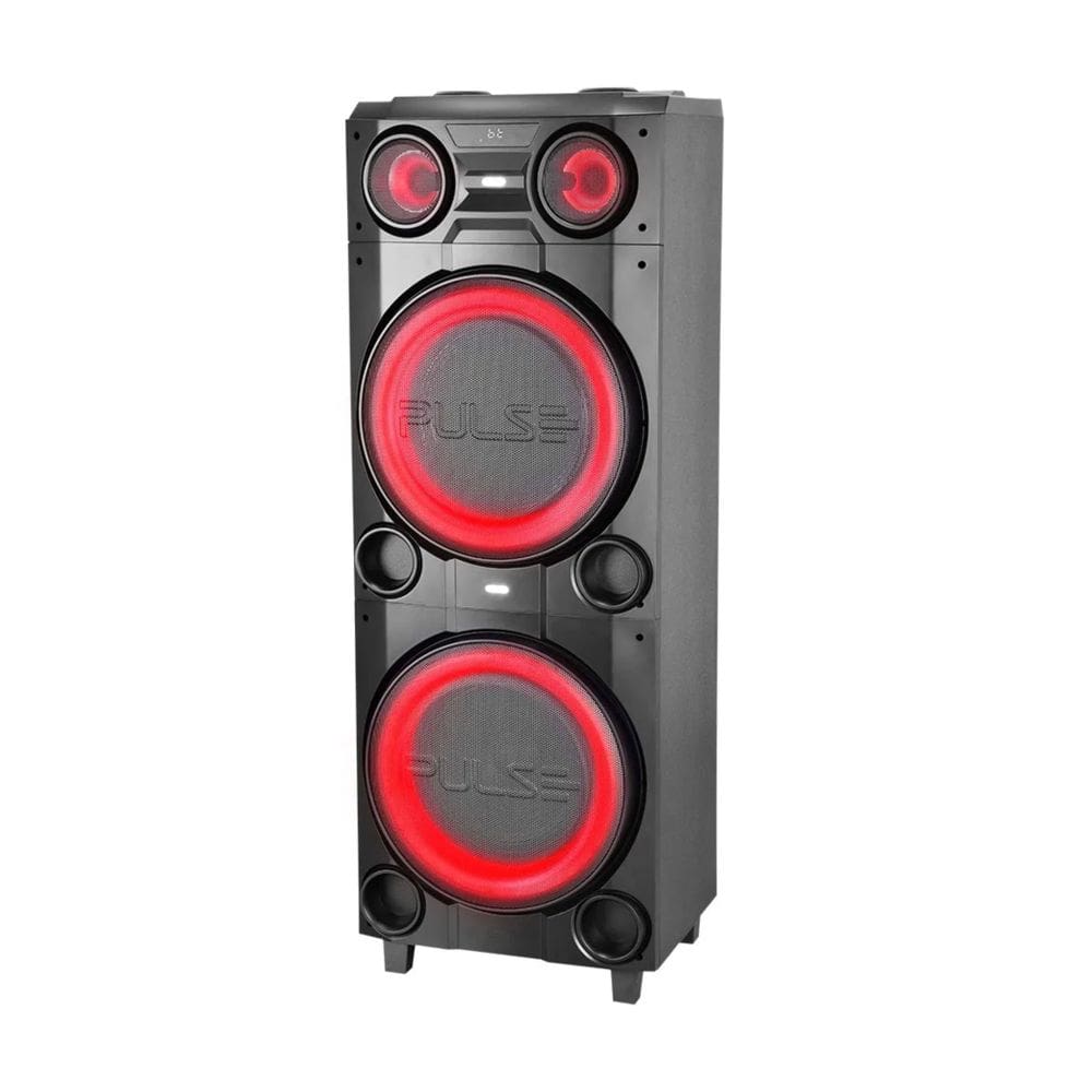 Caixa de Som Torre Pulse SP517 Double 10 TWS Bluetooth-2500W