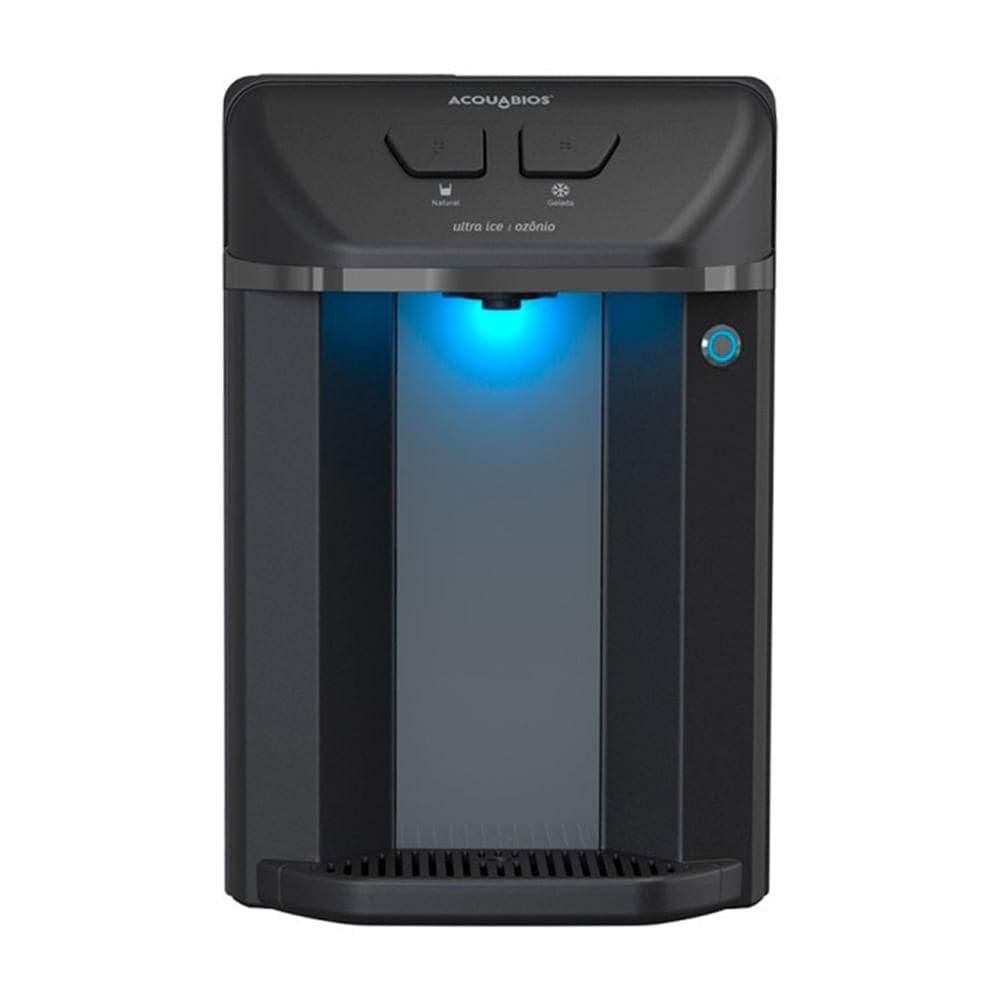 Purificador de Água Acquabios com Água Gelada e Tecnologia de Utra Ice Ozônio Preto - ULTRAICE