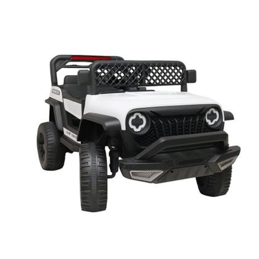 Mini Jipe Elétrico Infantil 12V Com Controle Remoto, Bluetooth, Usb, Farol Led e Marcha Ré