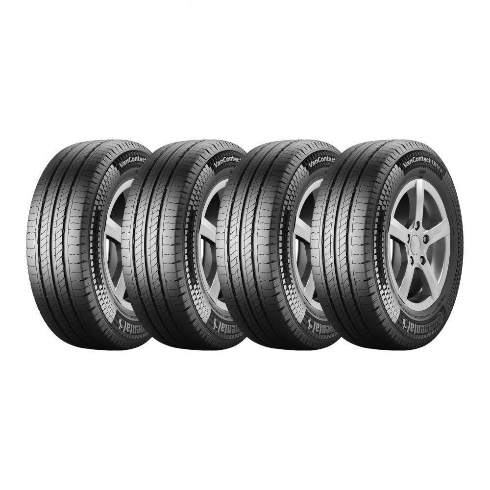 Pneu Continental Pneus Vancontact Ultra 205/70 R15 106/104r - 4 Unidades