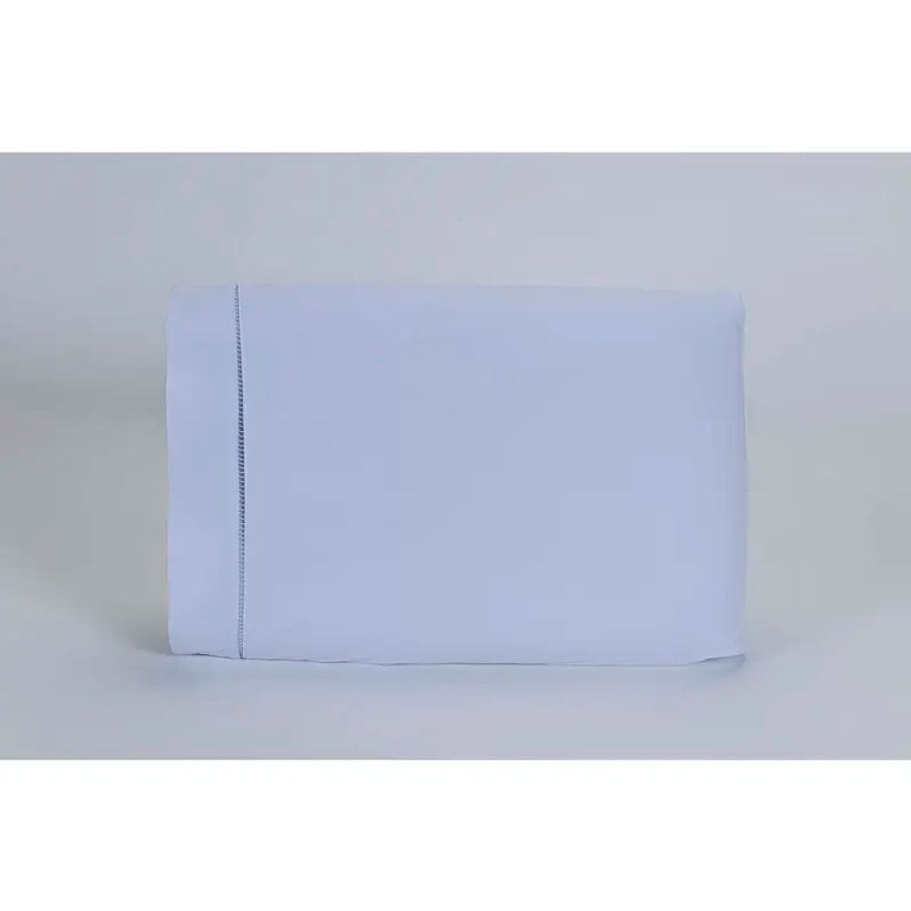 2 Fronhas King 70x90 100% Algodão 300 Fios Ponto Palito Branco