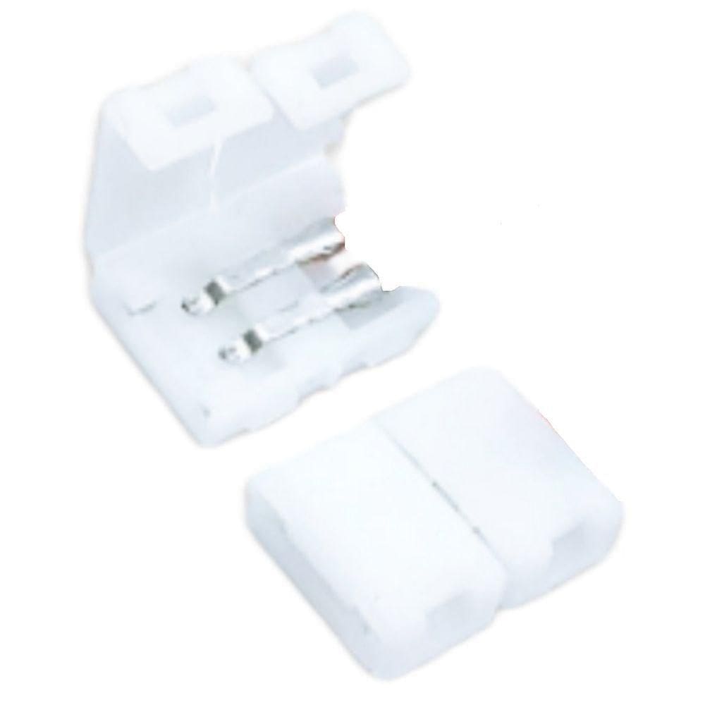 Conector Fita Led Smd 8 Mm Simples Com Cabo Tradestar